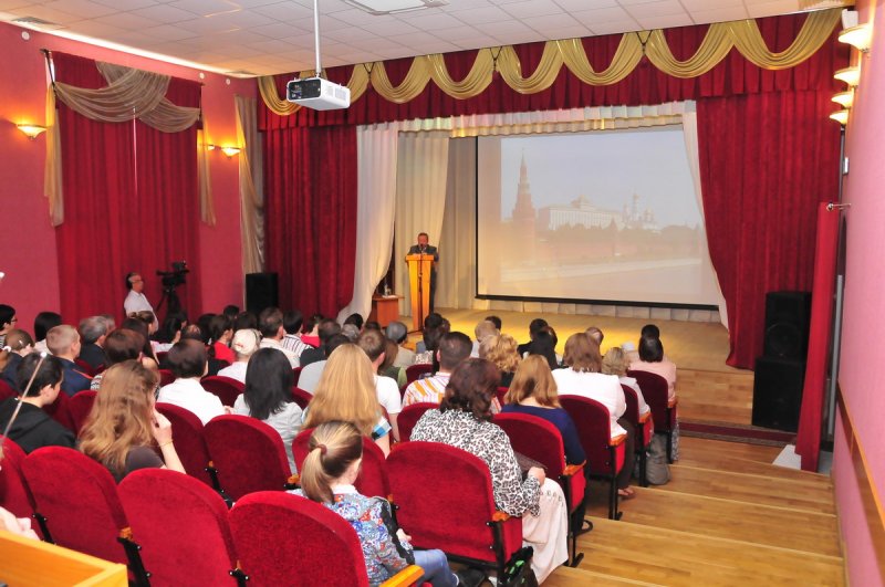 Фото к Открытие виртуальной мультимедийной выставки «Кремль»