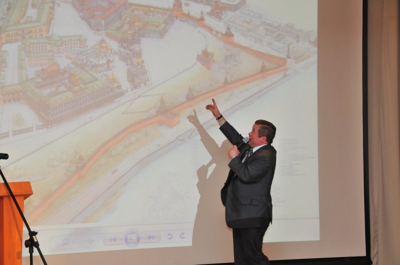 Фото к Открытие виртуальной мультимедийной выставки «Кремль»