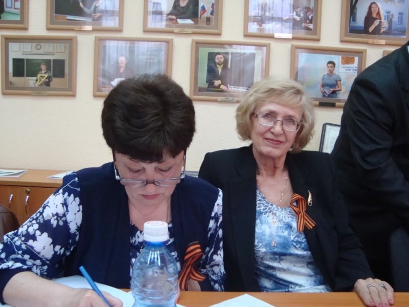 Фото к В рамках Всероссийской акции «Наука Побеждать!» в ИЦАО прошел цикл мероприятий для школьников, руководителей военно-патриотических школьных музеев, тружеников тыла — ветеранов педагогического труда, ветеранов ОАО «НЗХК», ветеранов ВОВ, малолетних узников