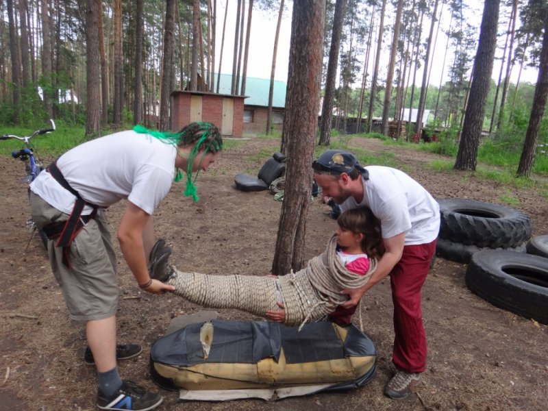 Фото к Детский атомный лагерь