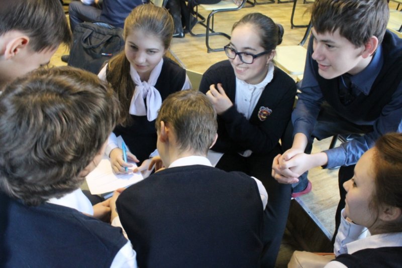 Фото к Информационный центр атомной отрасли провел для школьников уроки безопасности