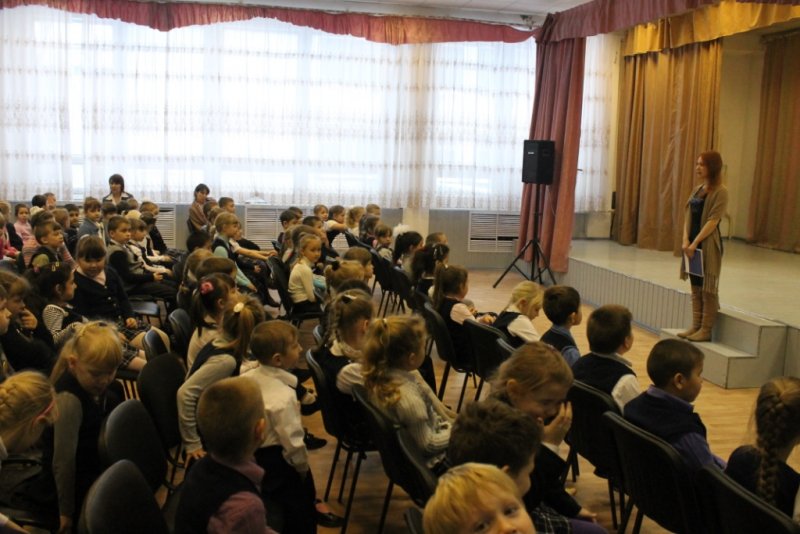 Фото к Информационный центр атомной отрасли провел для школьников уроки безопасности