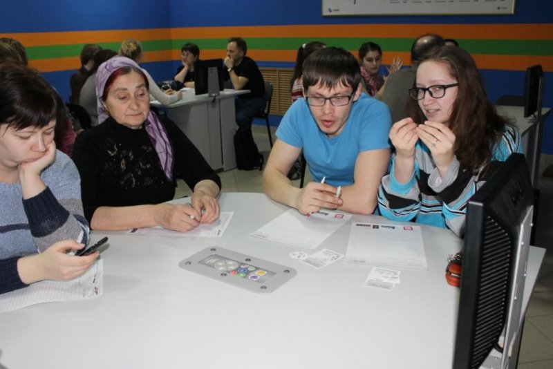 Фото к Тотальный диктант в Информационном центре