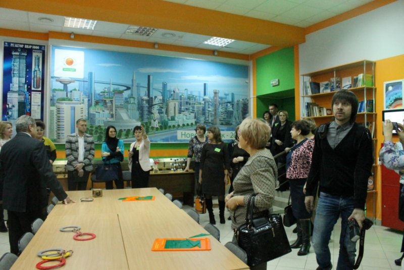 Фото к Участники конференции АСДГ посетили информационный центр по атомной энергии