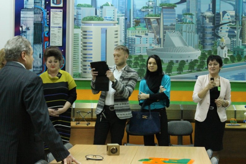 Фото к Участники конференции АСДГ посетили информационный центр по атомной энергии