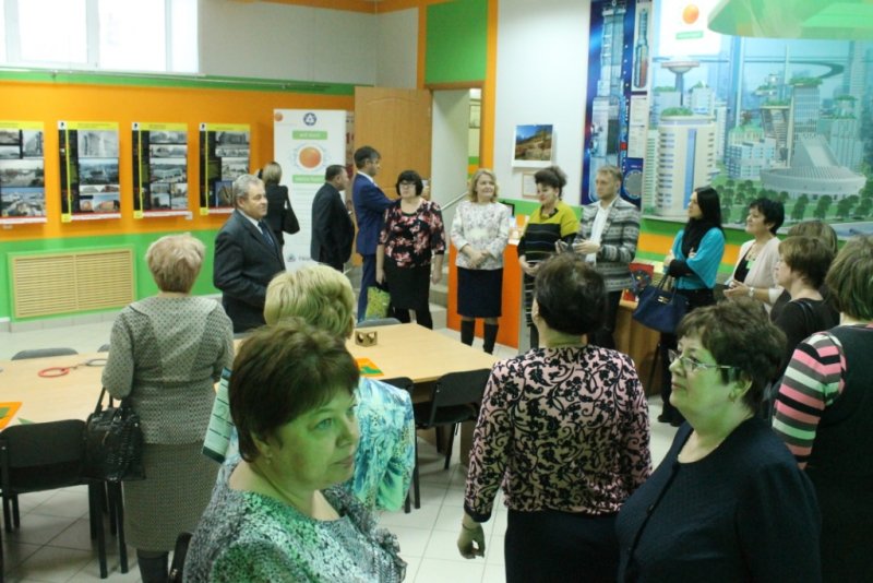 Фото к Участники конференции АСДГ посетили информационный центр по атомной энергии